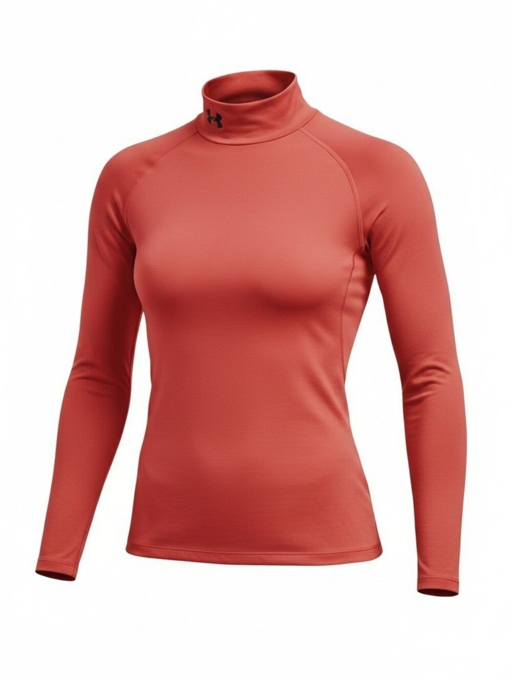 Under Armour Cold Gear Fitted Long Sleeve Compression Top - Neon Pink